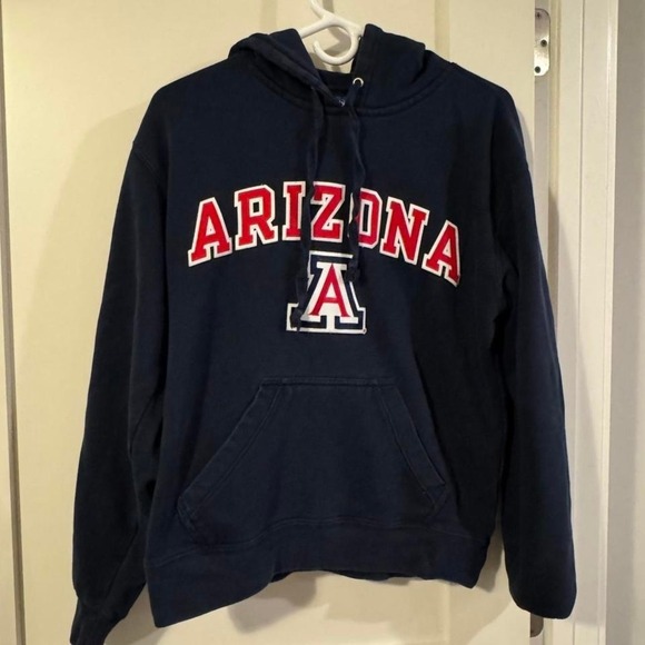 Big Cotton Other - Big Cotton University of Arizona Wildcats Navy Blue Pullover Hoodie Small